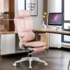 Multi-functional Ergonomic Mesh Office Chair with Adjustable Armrest,Footrest,Lumbar Support, 360¬∞  Silent Wheels,Headrest for Home & Office
